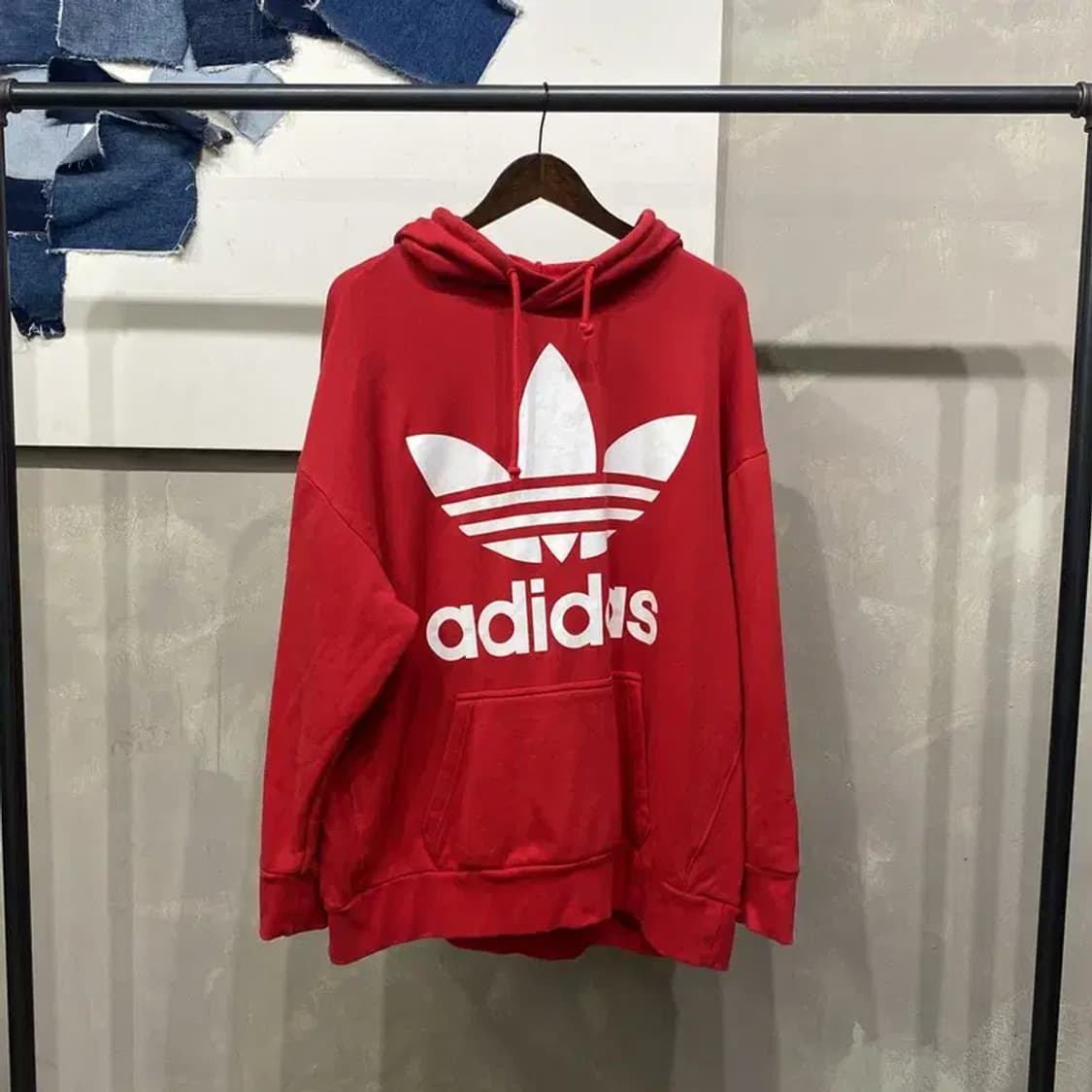 (110) 아디다스 스트릿 빅파이어버드 프린팅 후드티 상품이미지1