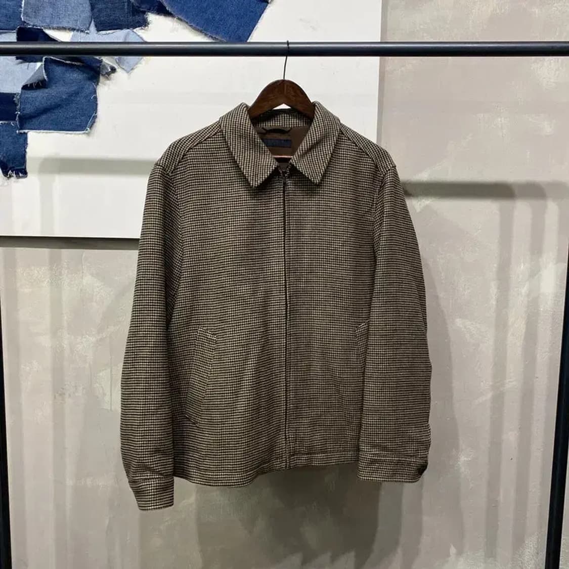 (105) 유니클로 캐주얼 클래식 블루종 자켓 상품이미지1