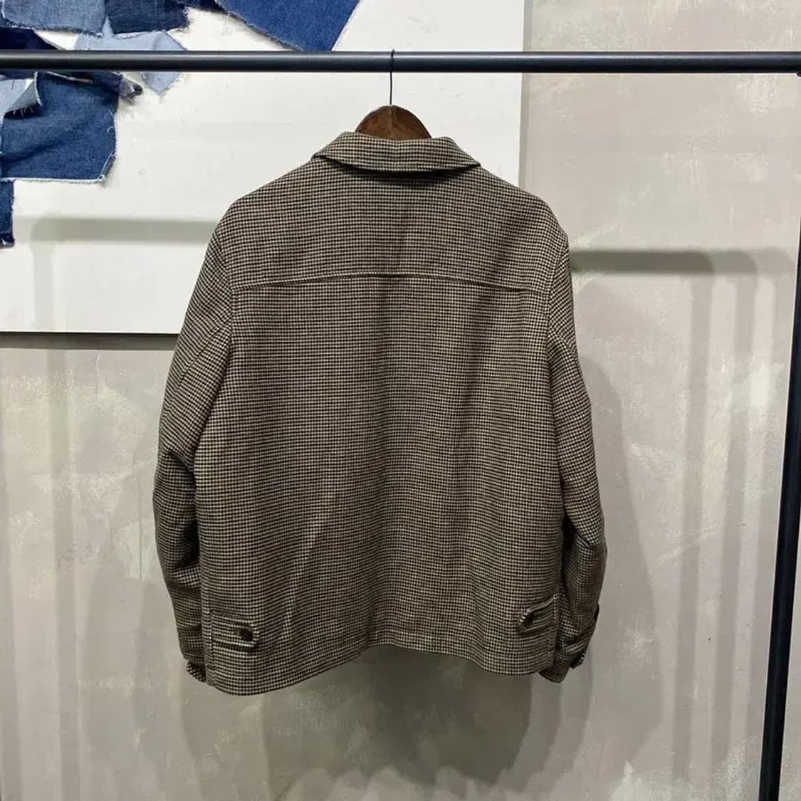 (105) 유니클로 캐주얼 클래식 블루종 자켓 상품이미지4