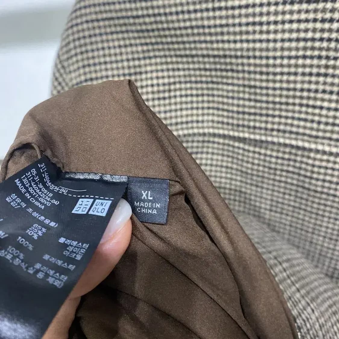 (105) 유니클로 캐주얼 클래식 블루종 자켓 상품이미지5