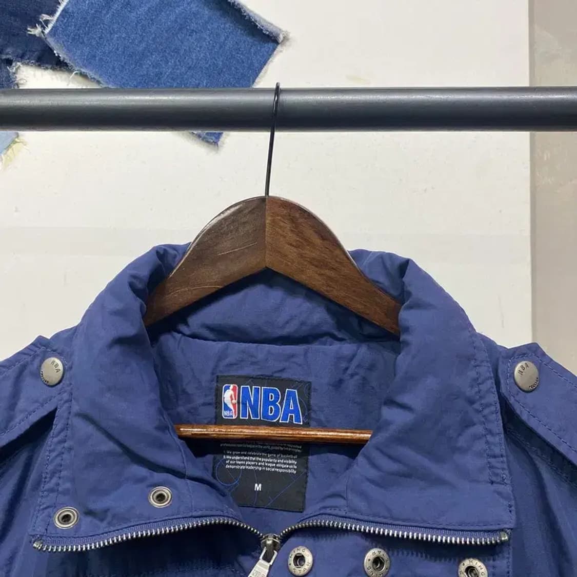 (95) NBA 캐주얼 바람막이 롱 야상 자켓 상품이미지2