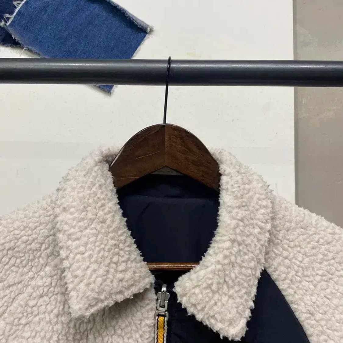 (90) 르꼬끄 캐주얼 리버시블 양면 뽀글이 후리스 자켓 상품이미지2