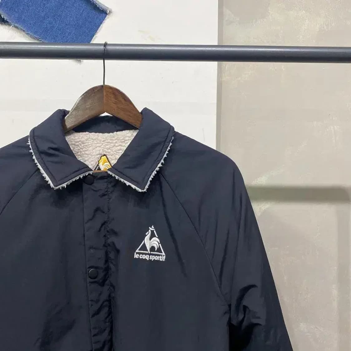 (90) 르꼬끄 캐주얼 리버시블 양면 뽀글이 후리스 자켓 상품이미지6