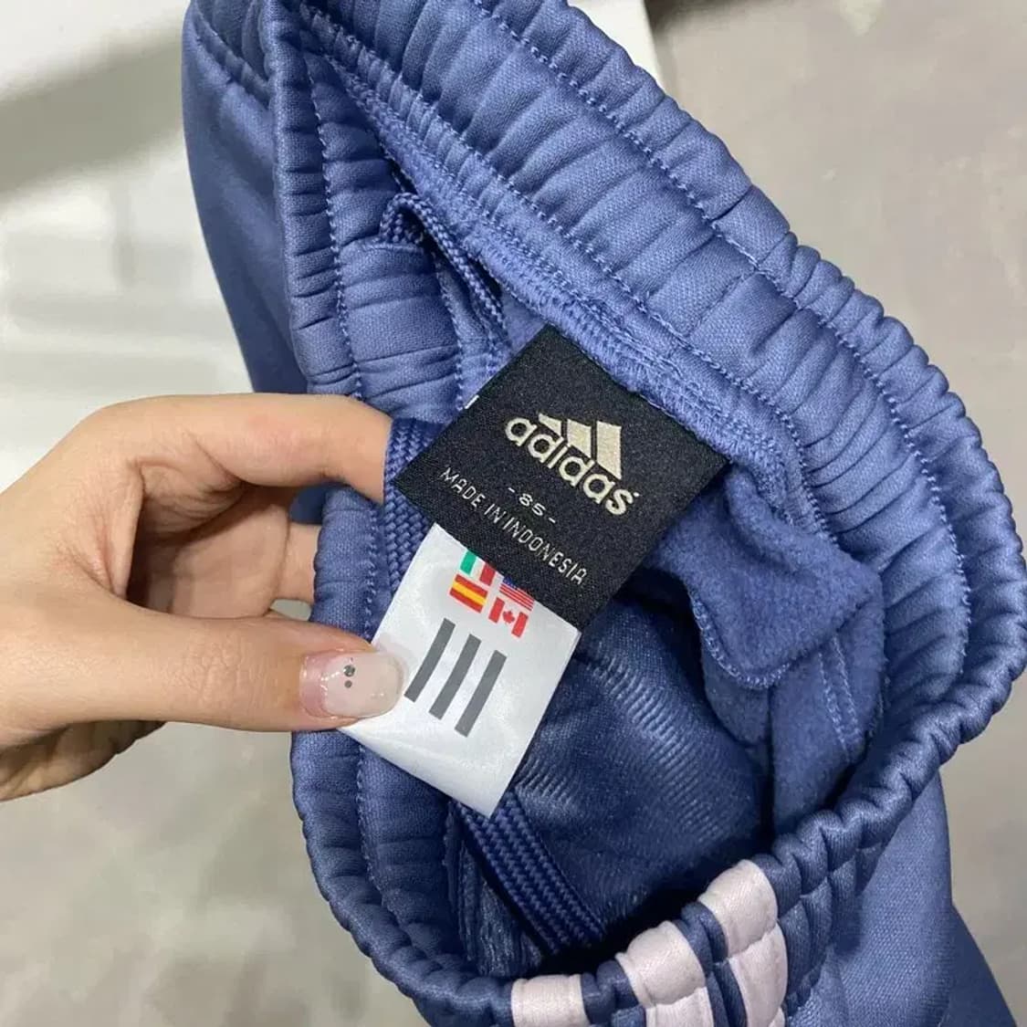 (24~26인치) 아디다스 여성 라벤더 트레이닝 팬츠 운동바지 상품이미지5