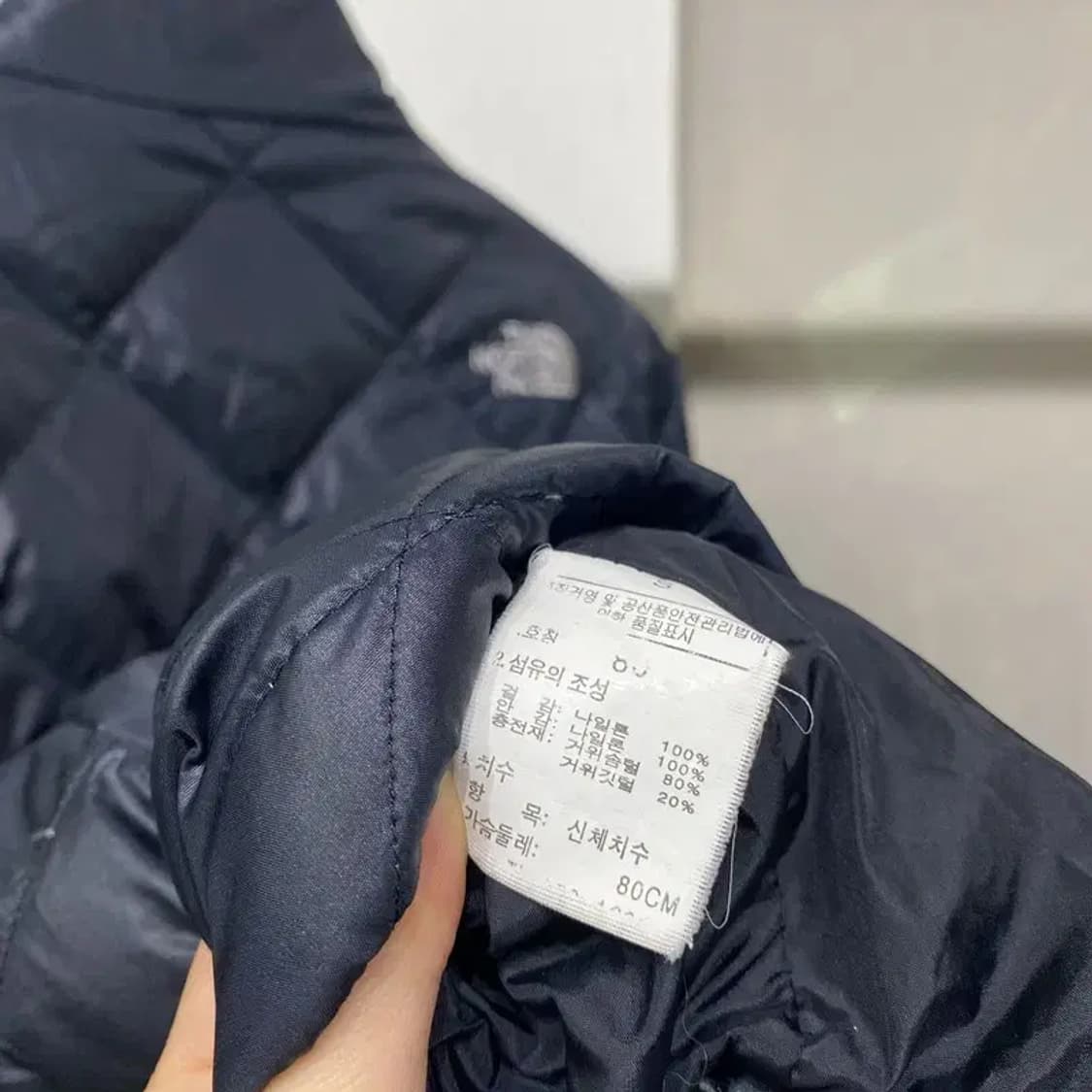 (80) 노스페이스 여성 600 캐주얼 구스다운 거위털 경량패딩 상품이미지5