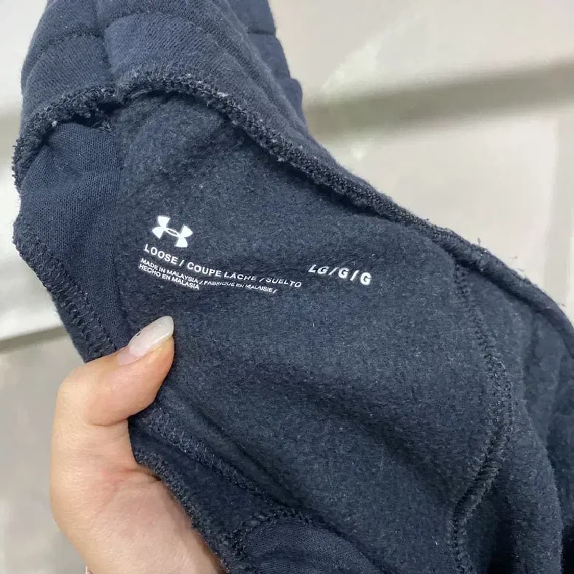 (30~32인치) 언더아머 운동 헬스 밴딩 기모 조거팬츠 운동바지 상품이미지5