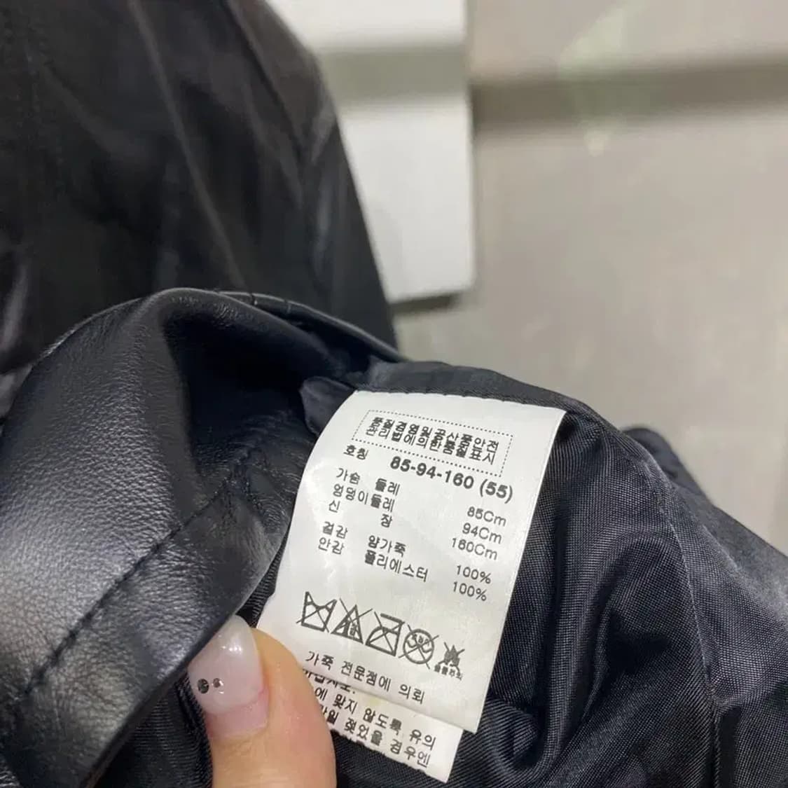 (55) 로보 ROBO 여성 캐주얼 양가죽 라이더자켓 상품이미지5