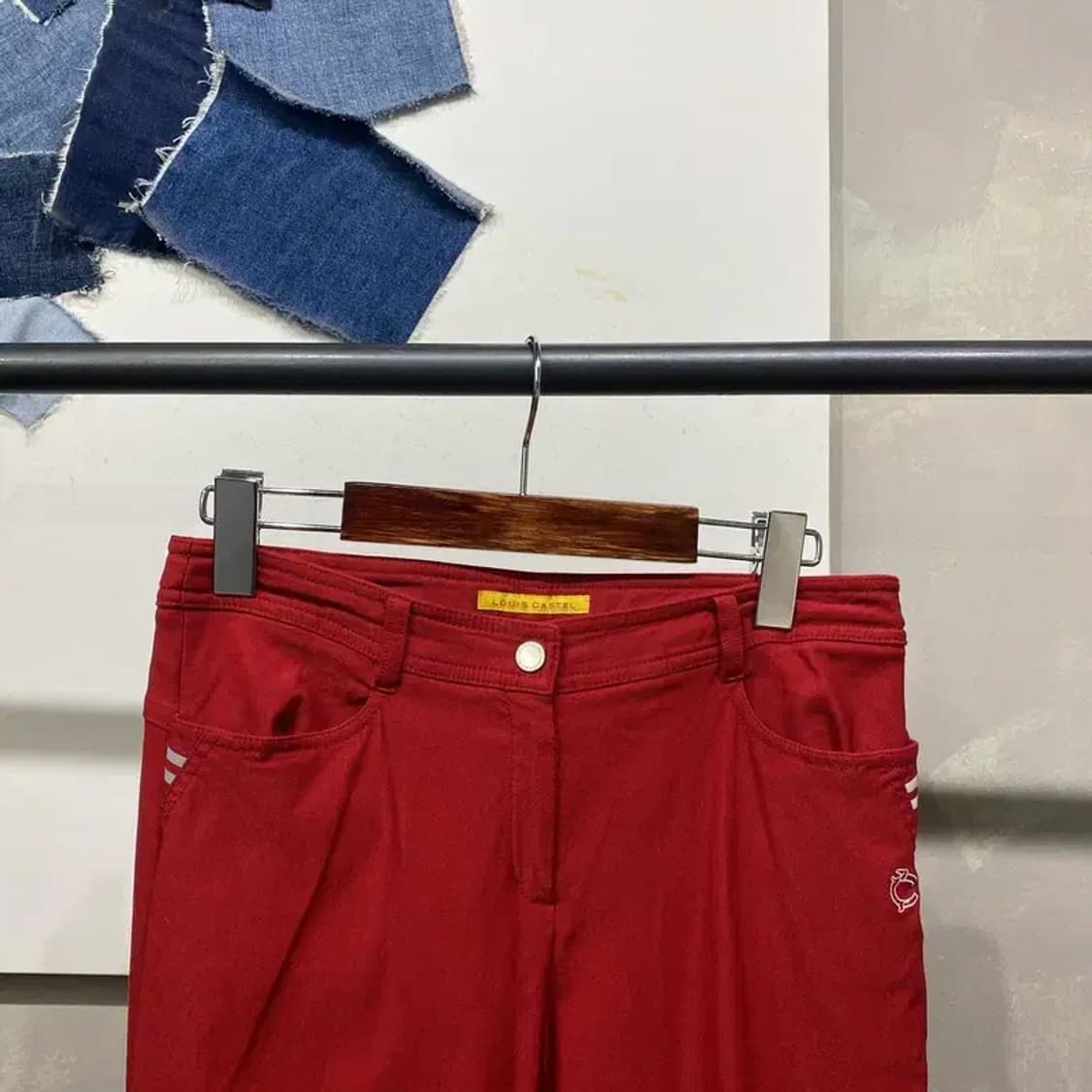 (27인치) 루이까스텔 여성 골프 스포츠 기능성 기모 바지 팬츠 상품이미지2