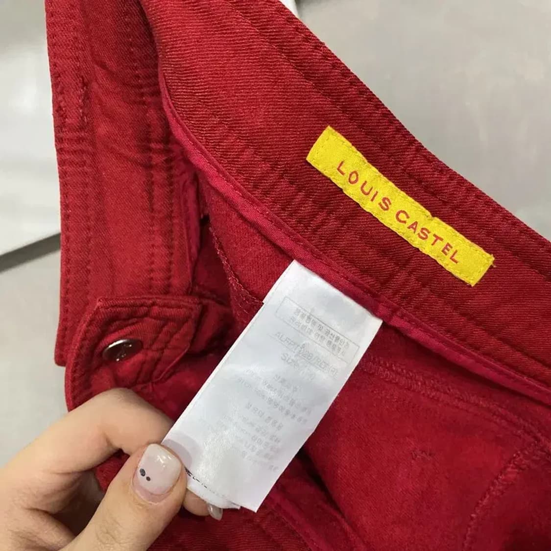 (27인치) 루이까스텔 여성 골프 스포츠 기능성 기모 바지 팬츠 상품이미지5