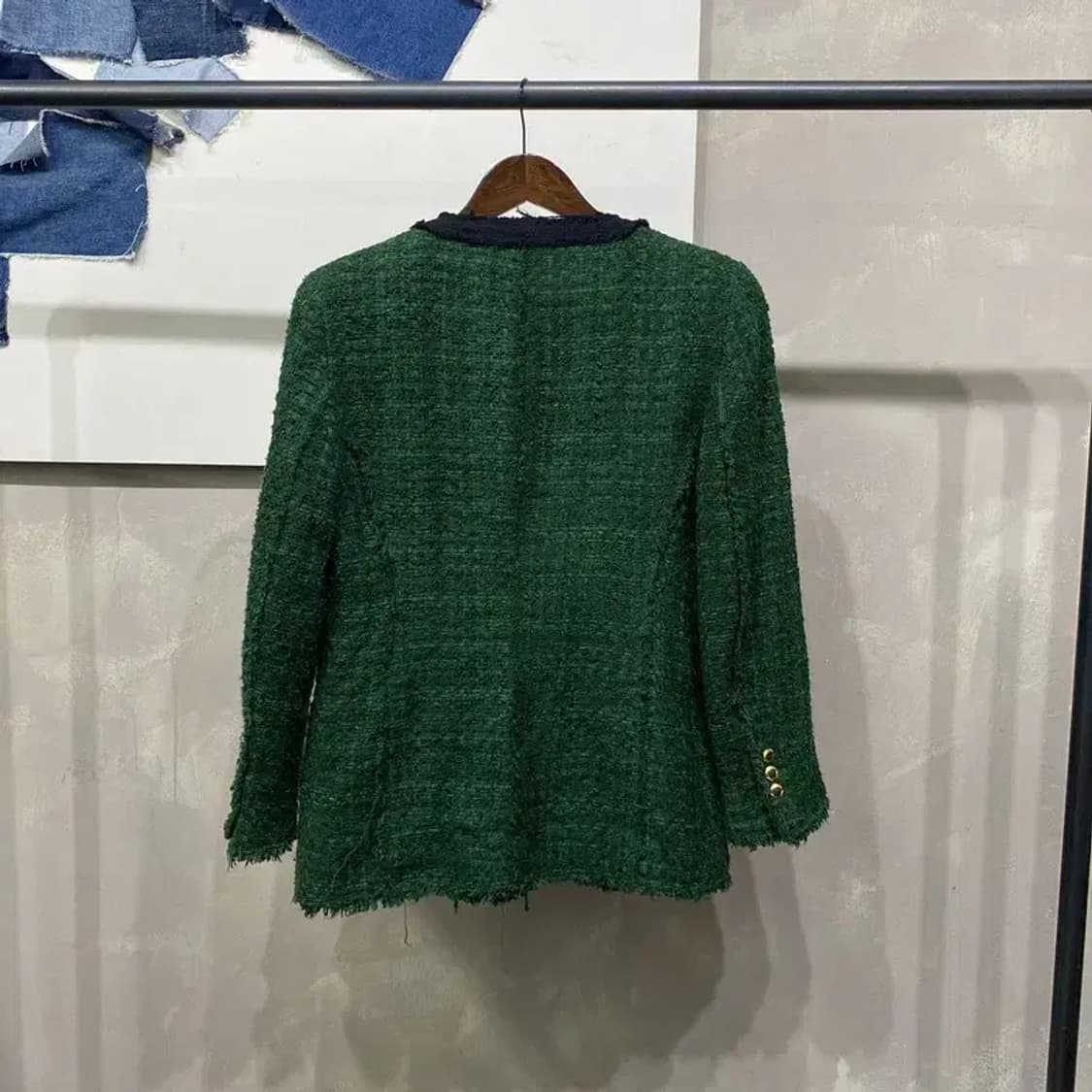 (95) 자라 ZARA 여성 캐주얼 트위드 자켓 상품이미지4