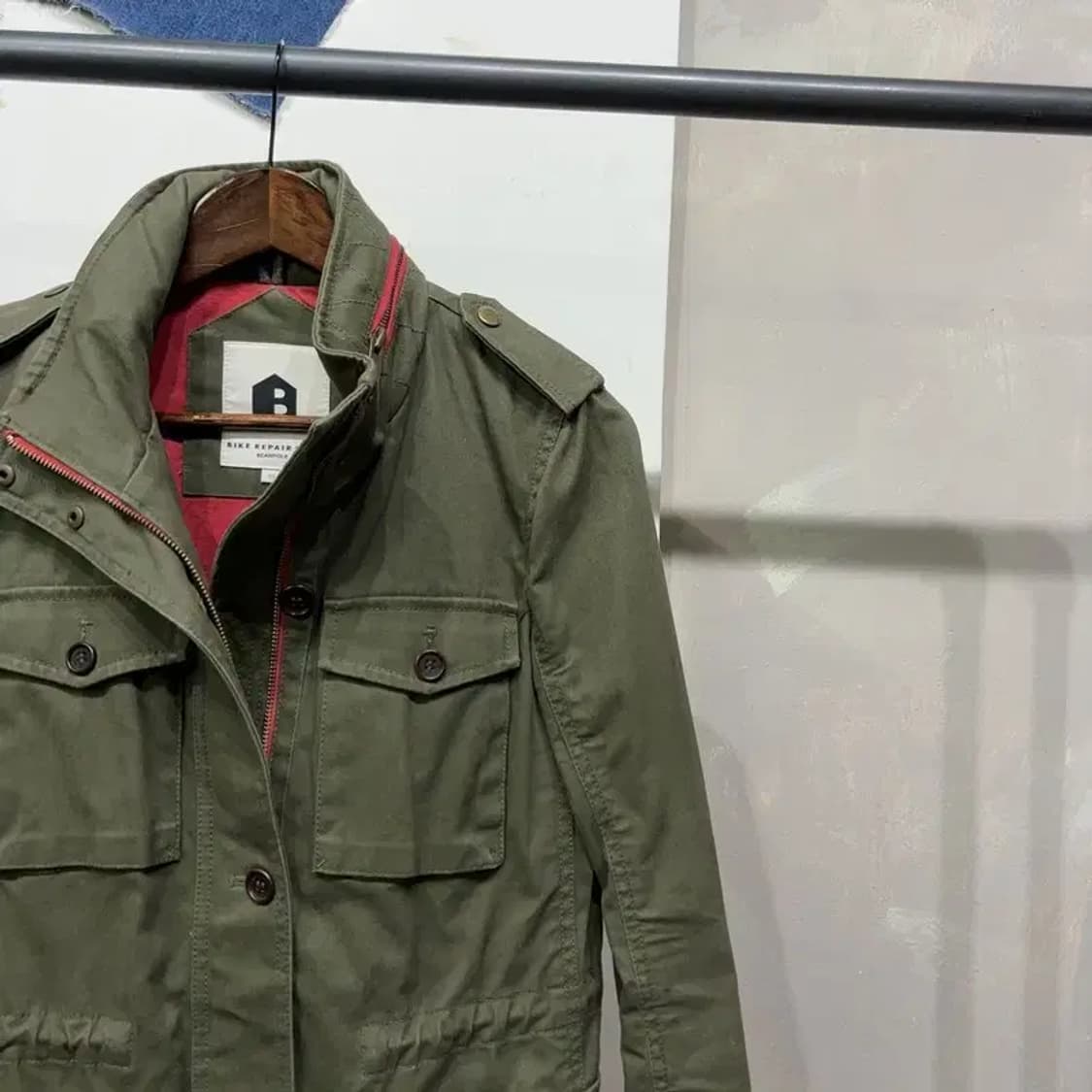 (85) 빈폴 바이크리페어샵 여상 롱 자켓 상품이미지3