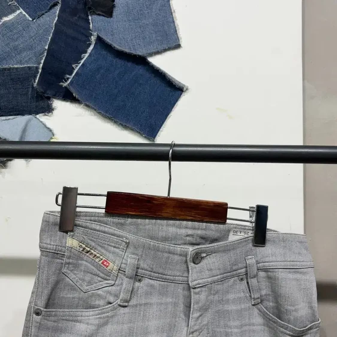 (26인치) 디젤 여성 MATIC 스판 그레이진 청바지 상품이미지2