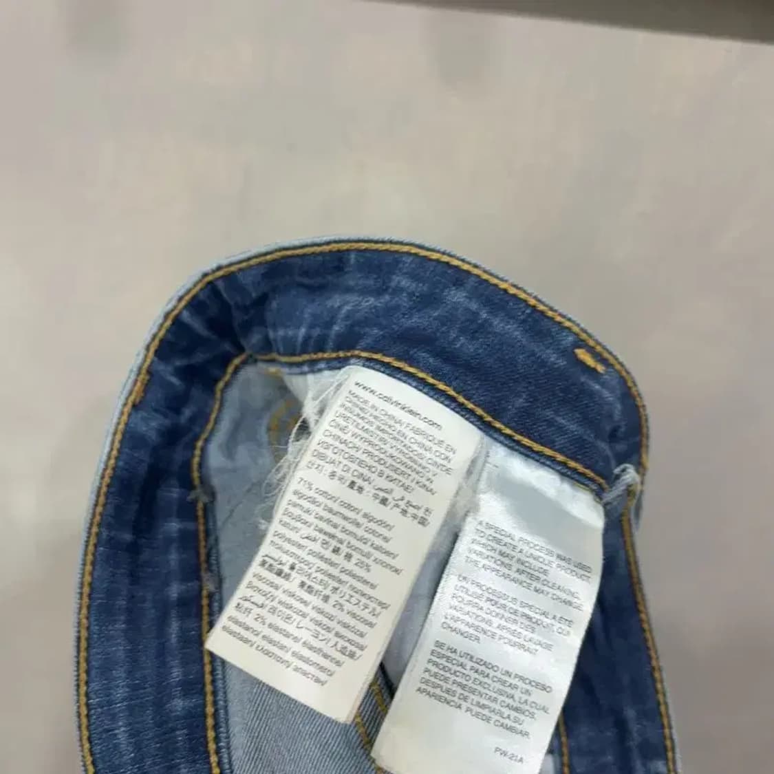 (29인치) 캘빈클라인 CK 캐주얼 스판 청바지 데님팬츠 상품이미지5