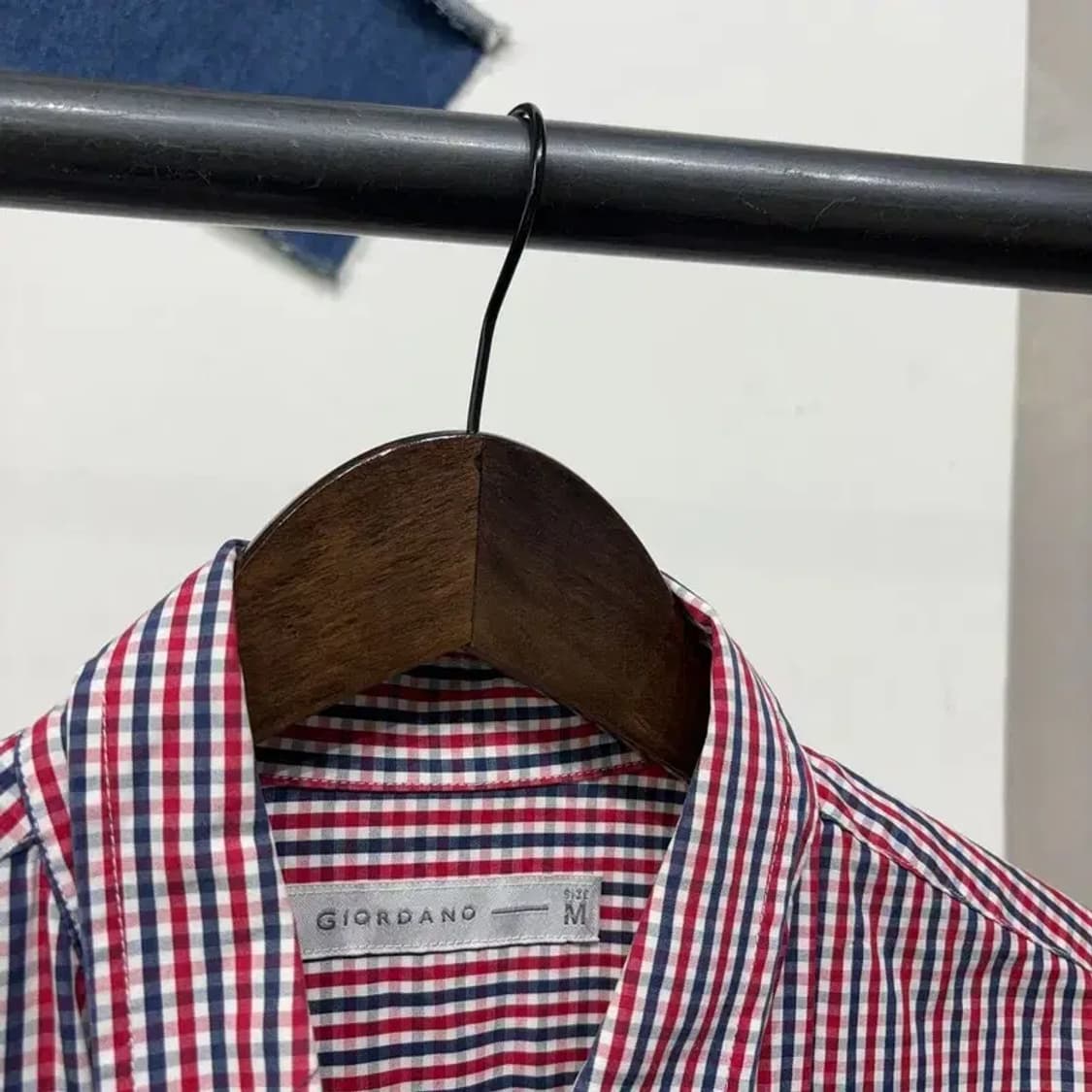 (95) 지오다노 여성 캐주얼 체크 셔츠 남방 상품이미지2