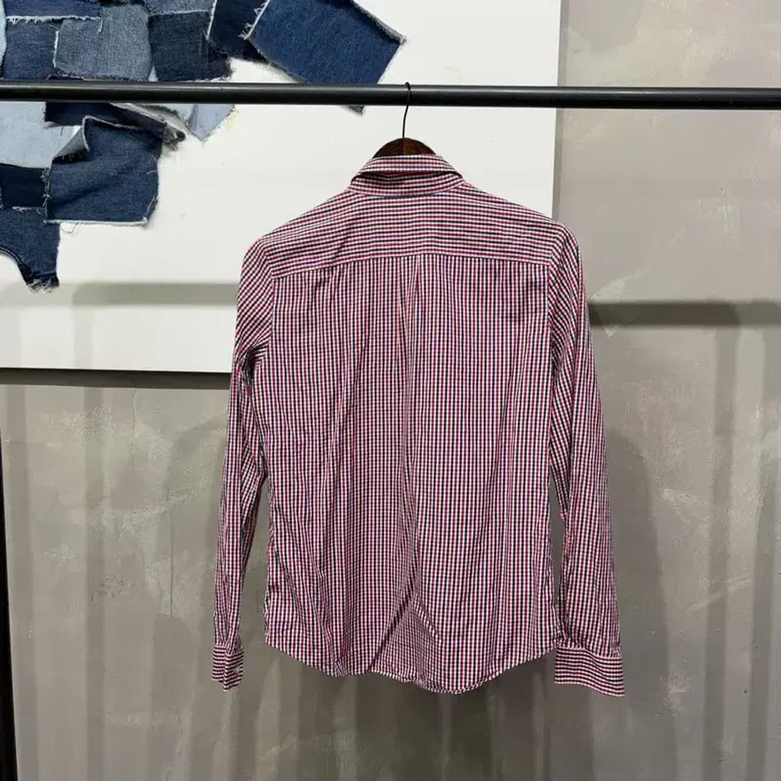 (95) 지오다노 여성 캐주얼 체크 셔츠 남방 상품이미지4