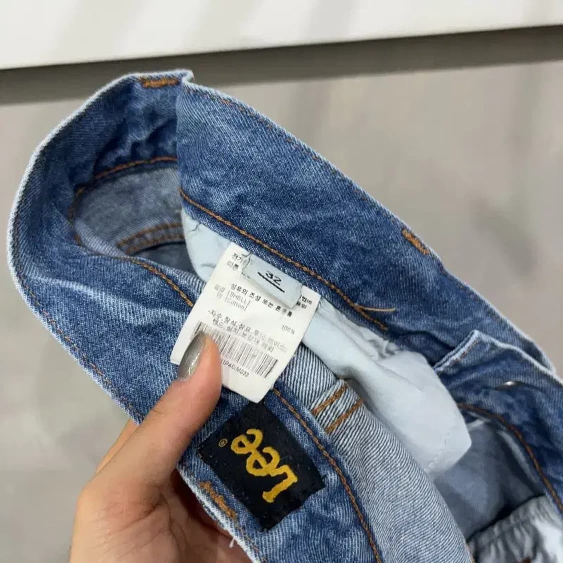 (32인치) 리 LEE 스트릿 빈티지 핀턱 데님팬츠 청바지 상품이미지5