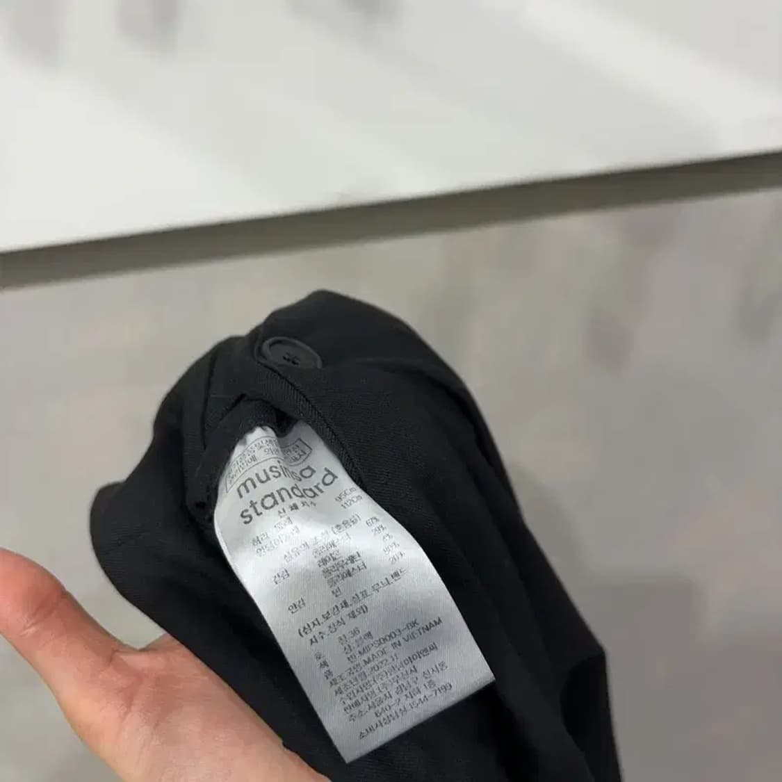 (36인치) 무신사스탠다드 세미와이드핏 슬랙스 바지 팬츠 상품이미지6