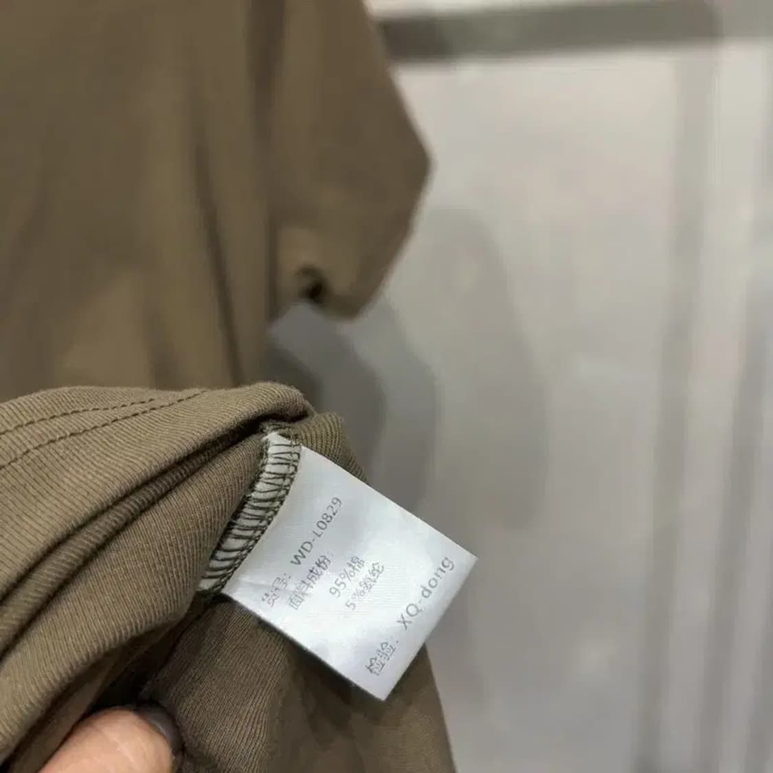 (95) QIAOLA 여성 드레이프 반팔 원피스 상품이미지5