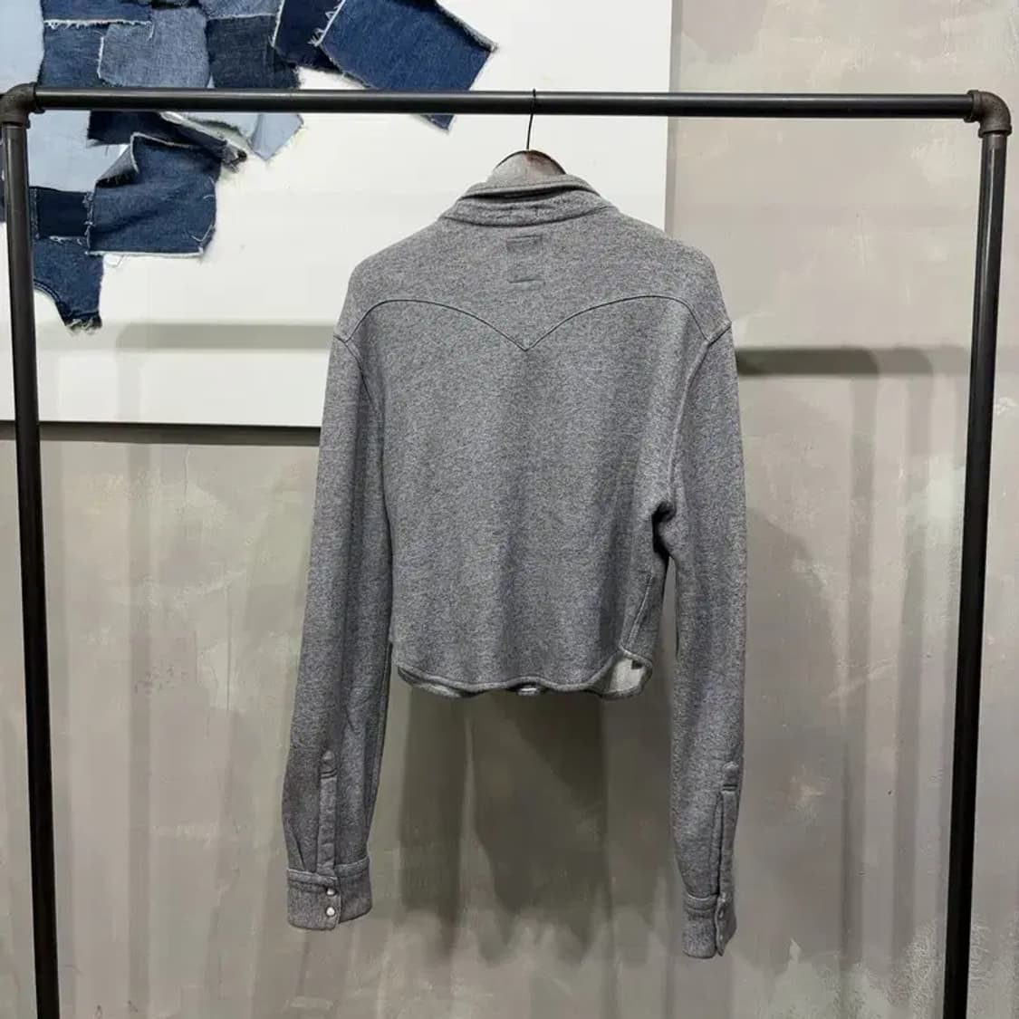 (100) 리바이스 코튼 크롭 트러커 자켓 상품이미지4