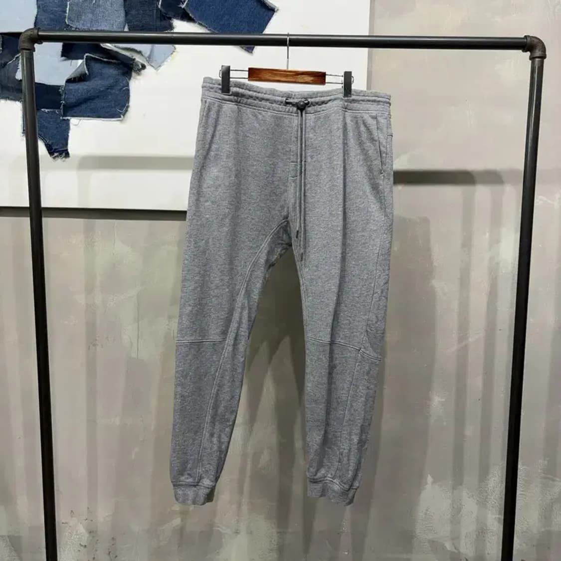 (32~34인치) H.M 흐앤므 밴딩 캐주얼 조거팬츠 운동바지 상품이미지1