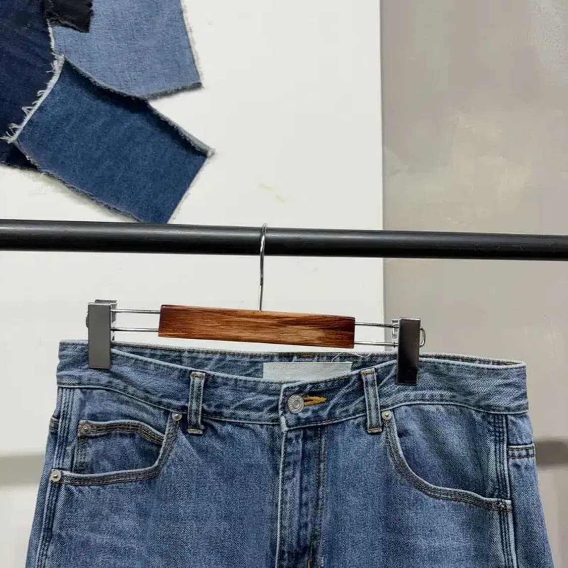 (32인치) 페이탈리즘 캐주얼 스트릿 데님팬츠 청바지 상품이미지2