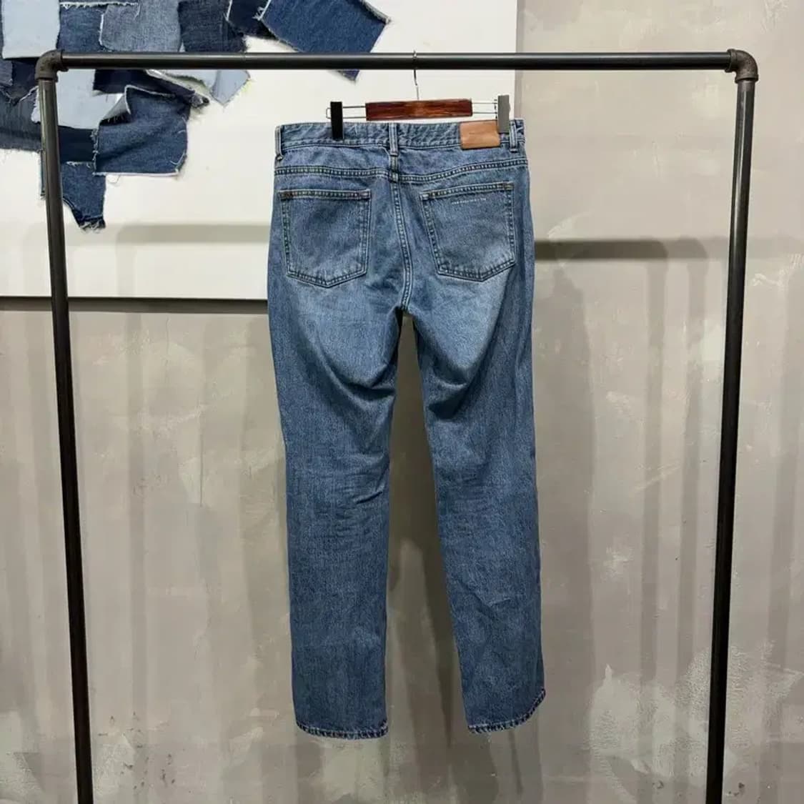 (32인치) 페이탈리즘 캐주얼 스트릿 데님팬츠 청바지 상품이미지3