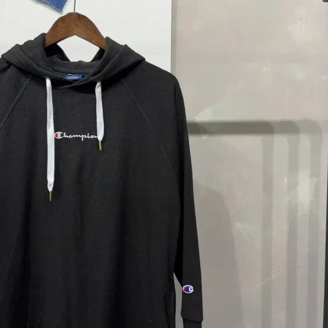 (95) 챔피온 여성 캐주얼 스트릿 후드 원피스 상품이미지3