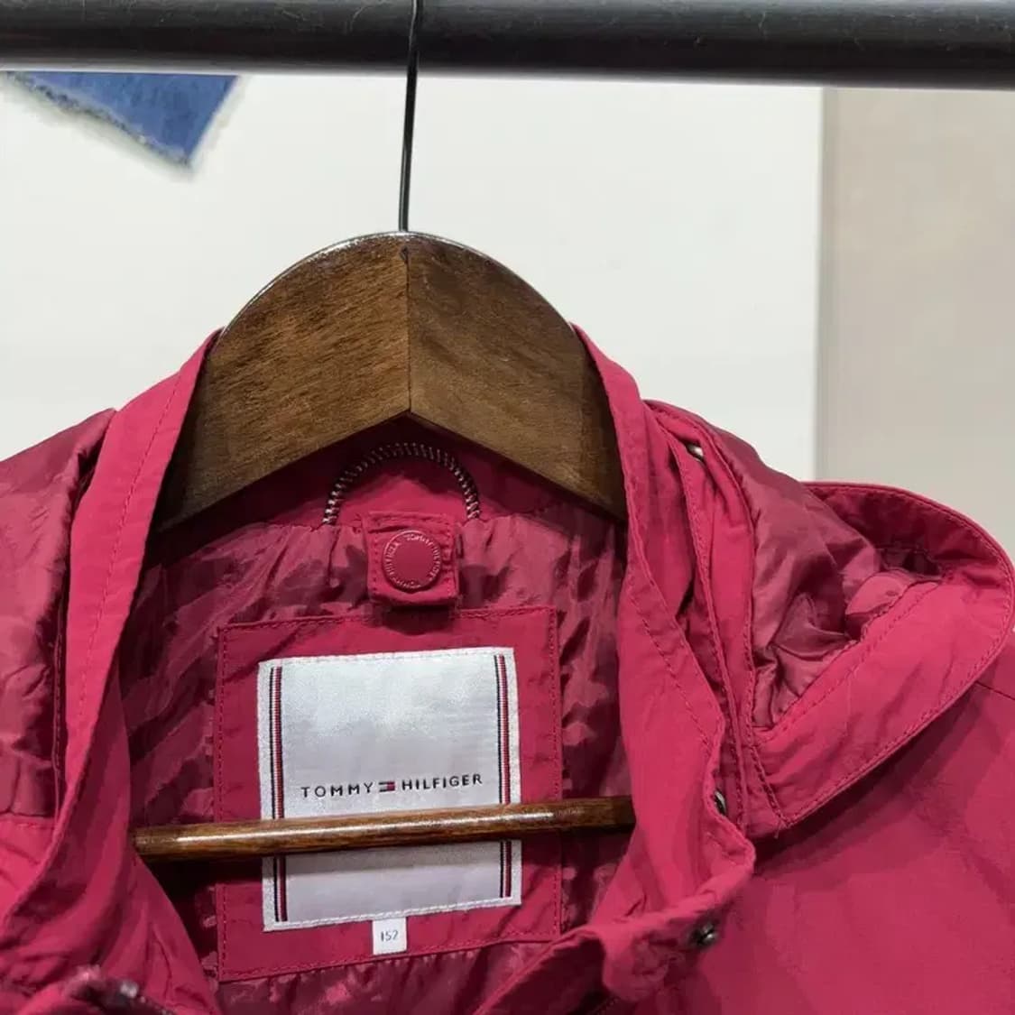 (80) 타미힐피거 여성 캐주얼 핑크 야상 바람막이 자켓 상품이미지2
