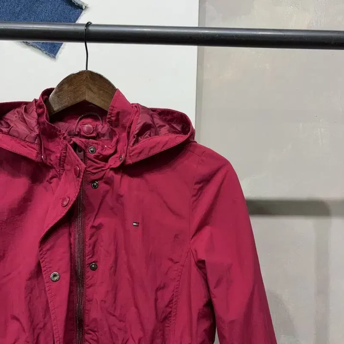 (80) 타미힐피거 여성 캐주얼 핑크 야상 바람막이 자켓 상품이미지3