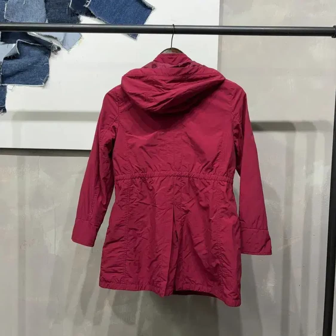 (80) 타미힐피거 여성 캐주얼 핑크 야상 바람막이 자켓 상품이미지4