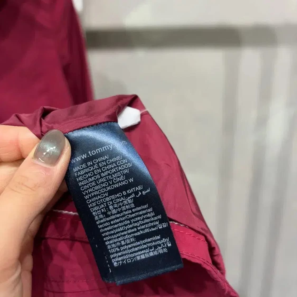 (80) 타미힐피거 여성 캐주얼 핑크 야상 바람막이 자켓 상품이미지5