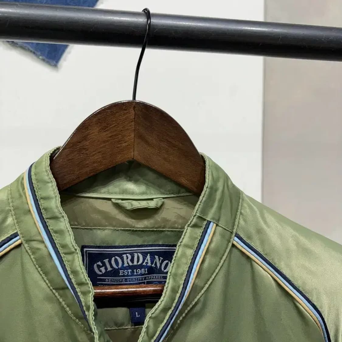 (100) 지오다노 빈티지 스트릿 레이싱 자켓 상품이미지2