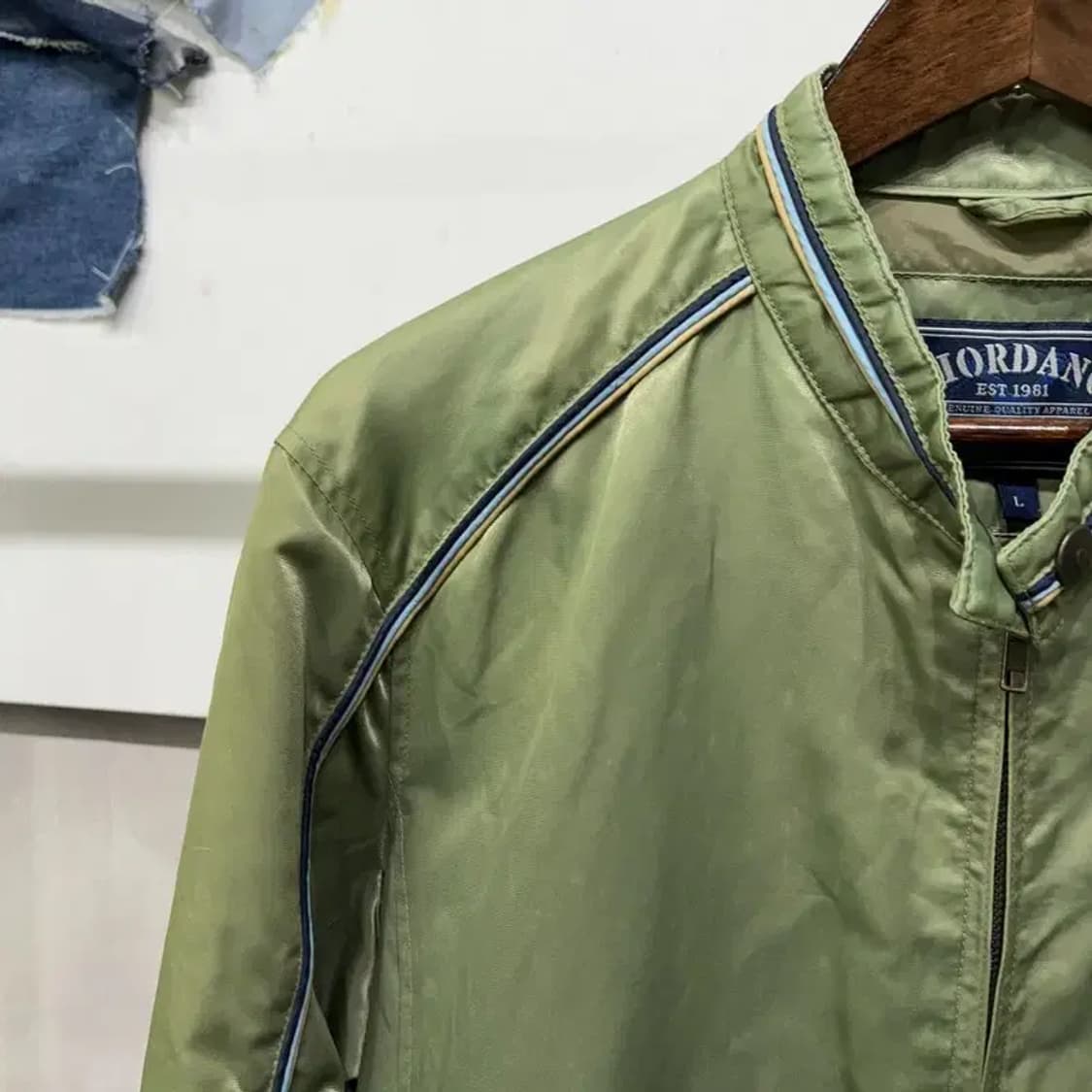 (100) 지오다노 빈티지 스트릿 레이싱 자켓 상품이미지5