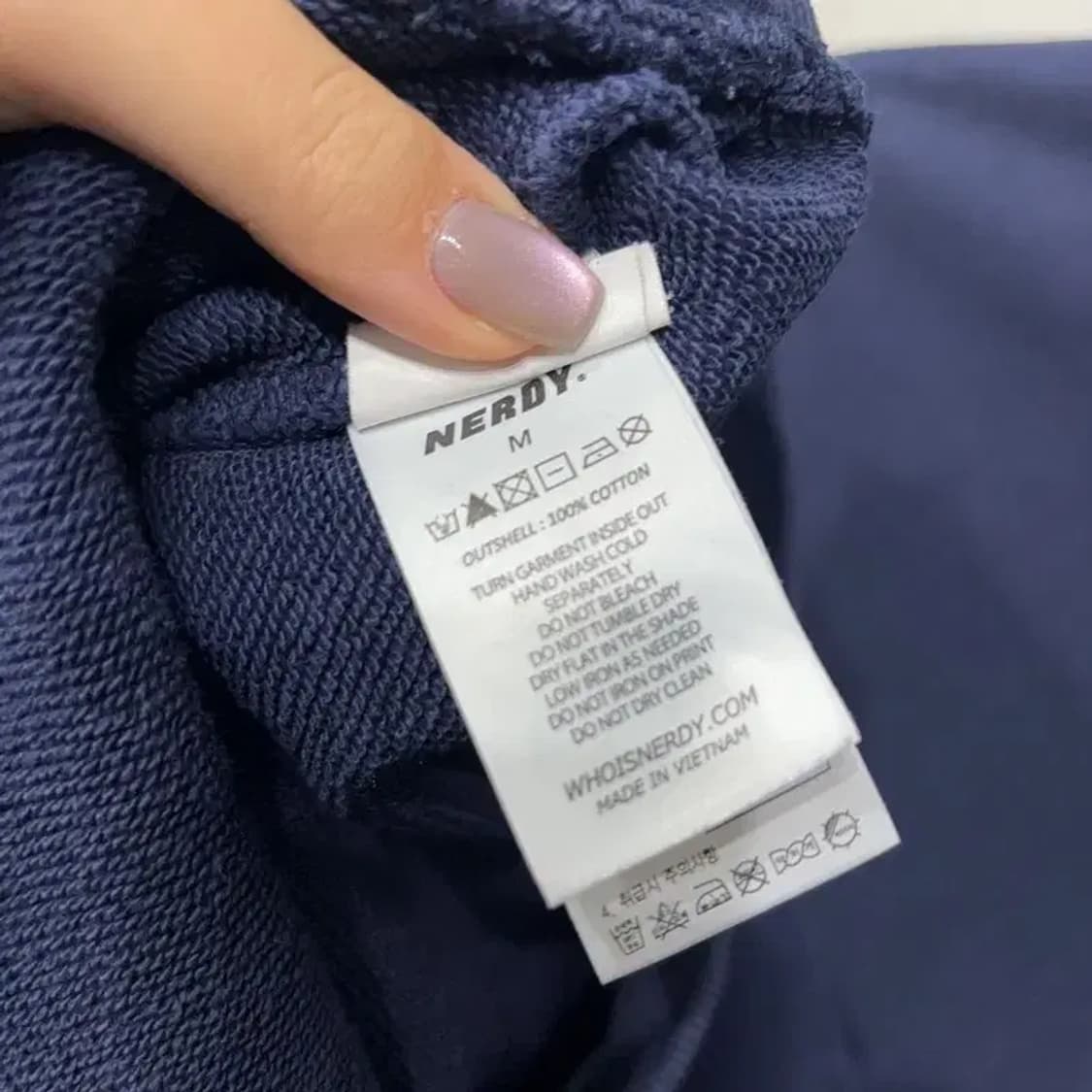 (105) 널디 캐주얼 스트릿 프린팅 맨투맨 긴팔 티 상품이미지5