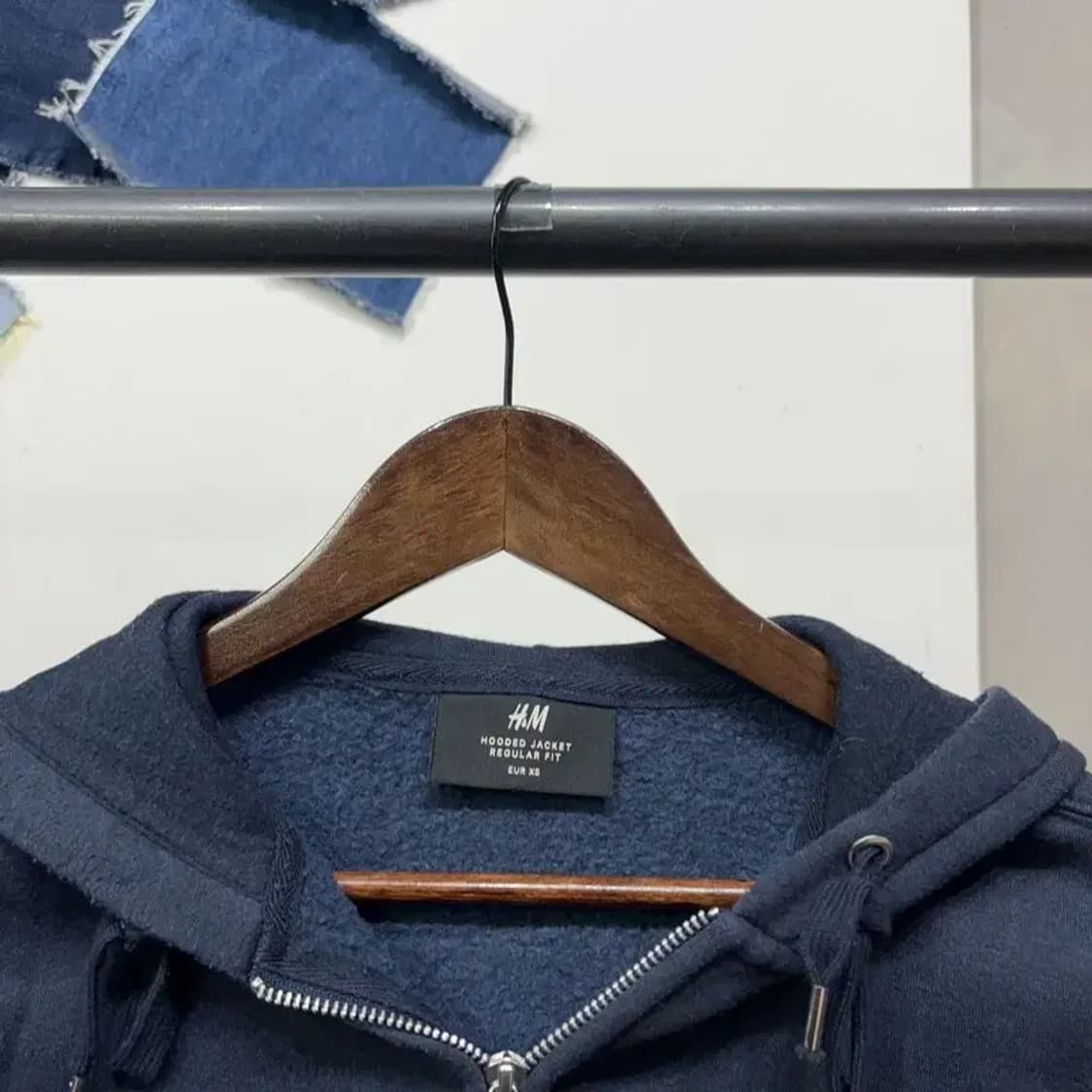 (95) H.M 흐앤므 캐주얼 기모 후드집업 자켓 상품이미지2