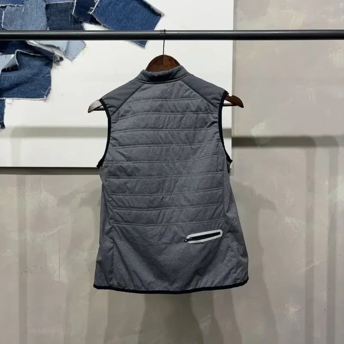 (100) 조이 JOY 여성 골프 스포츠 경량 패딩 조끼 상품이미지4