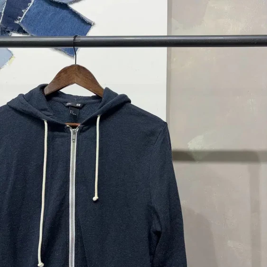 (100) H.M 흐앤므 캐주얼 후드집업 자켓 상품이미지3