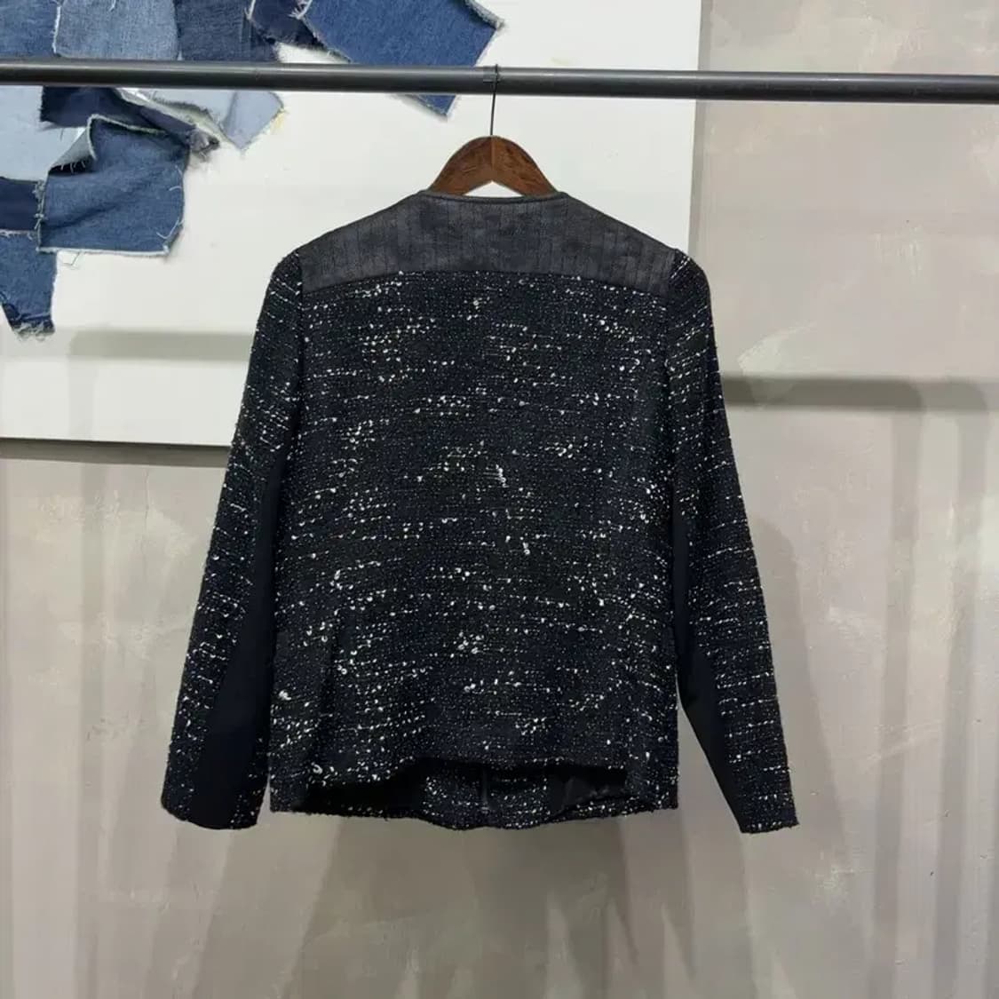 (66) 조이너스 여성 캐주얼 트위드 집업 자켓 상품이미지4