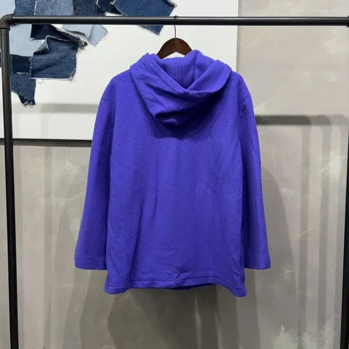 (105) MSGM 캐주얼 버진울 후리스 후드티 상품이미지4