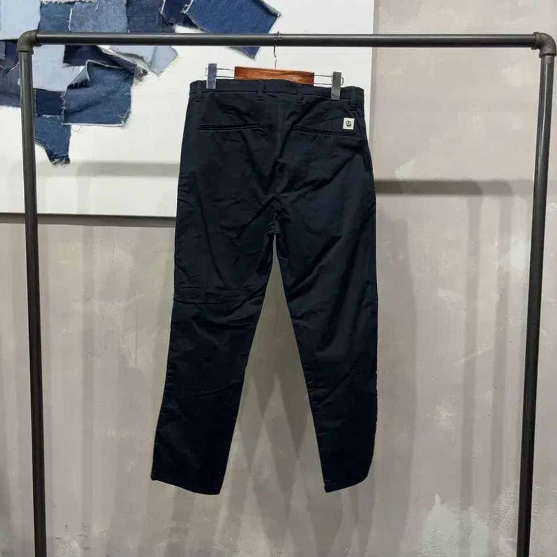 (31인치) 자라 ZARA 캐주얼 네이비 면바지 치노팬츠 상품이미지3