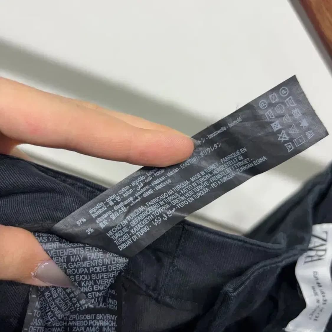 (31인치) 자라 ZARA 캐주얼 네이비 면바지 치노팬츠 상품이미지6