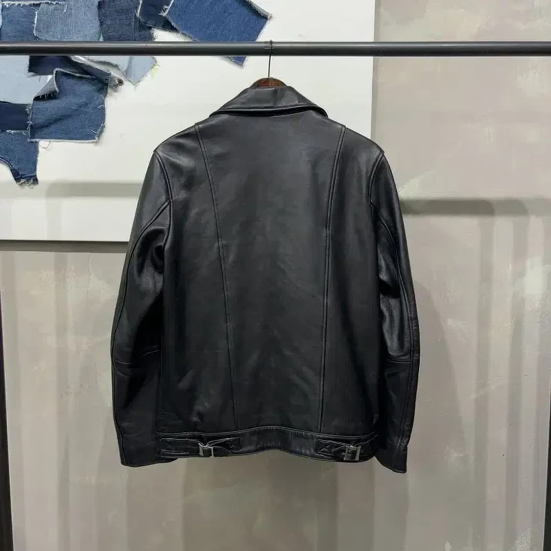 (95) 마하그리드 스트릿 양가죽 리얼래더 라이더 자켓 상품이미지4