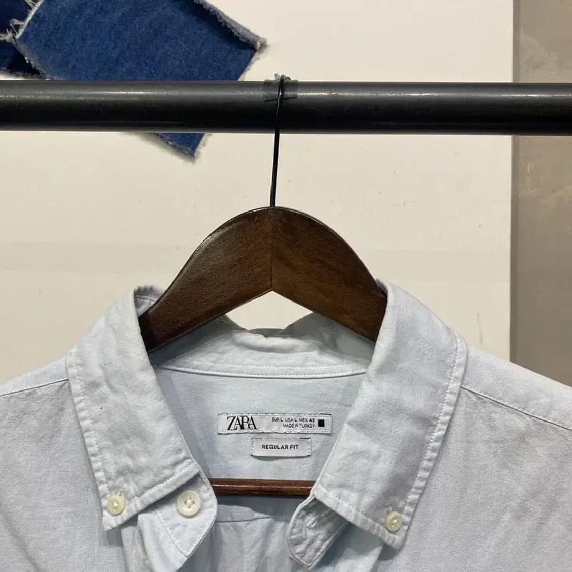(100) 자라 ZARA 캐주얼 포켓 셔츠 남방 상품이미지2