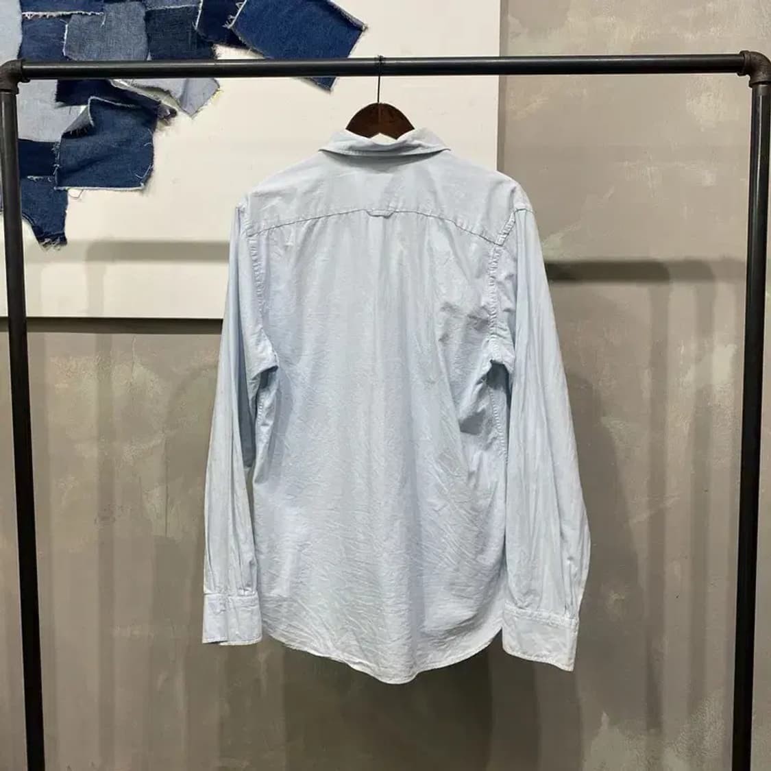 (100) 자라 ZARA 캐주얼 포켓 셔츠 남방 상품이미지4