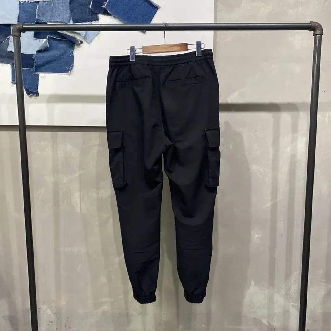 (32~34인치) 스파오 캐주얼 밴딩 카고 조거팬츠 바지 상품이미지3