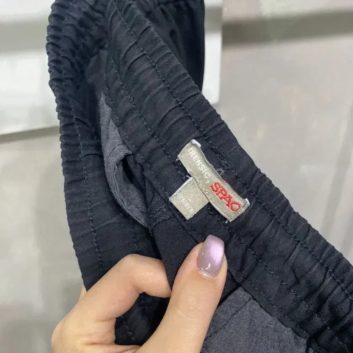 (32~34인치) 스파오 캐주얼 밴딩 카고 조거팬츠 바지 상품이미지5