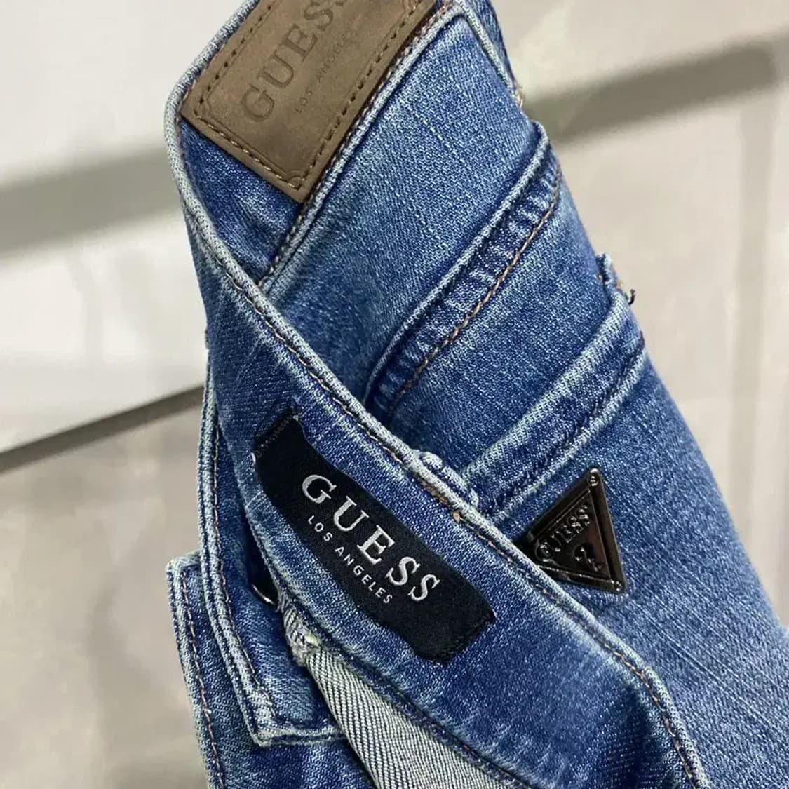 (28인치) 게스 여성 스판 데님팬츠 청바지 상품이미지5