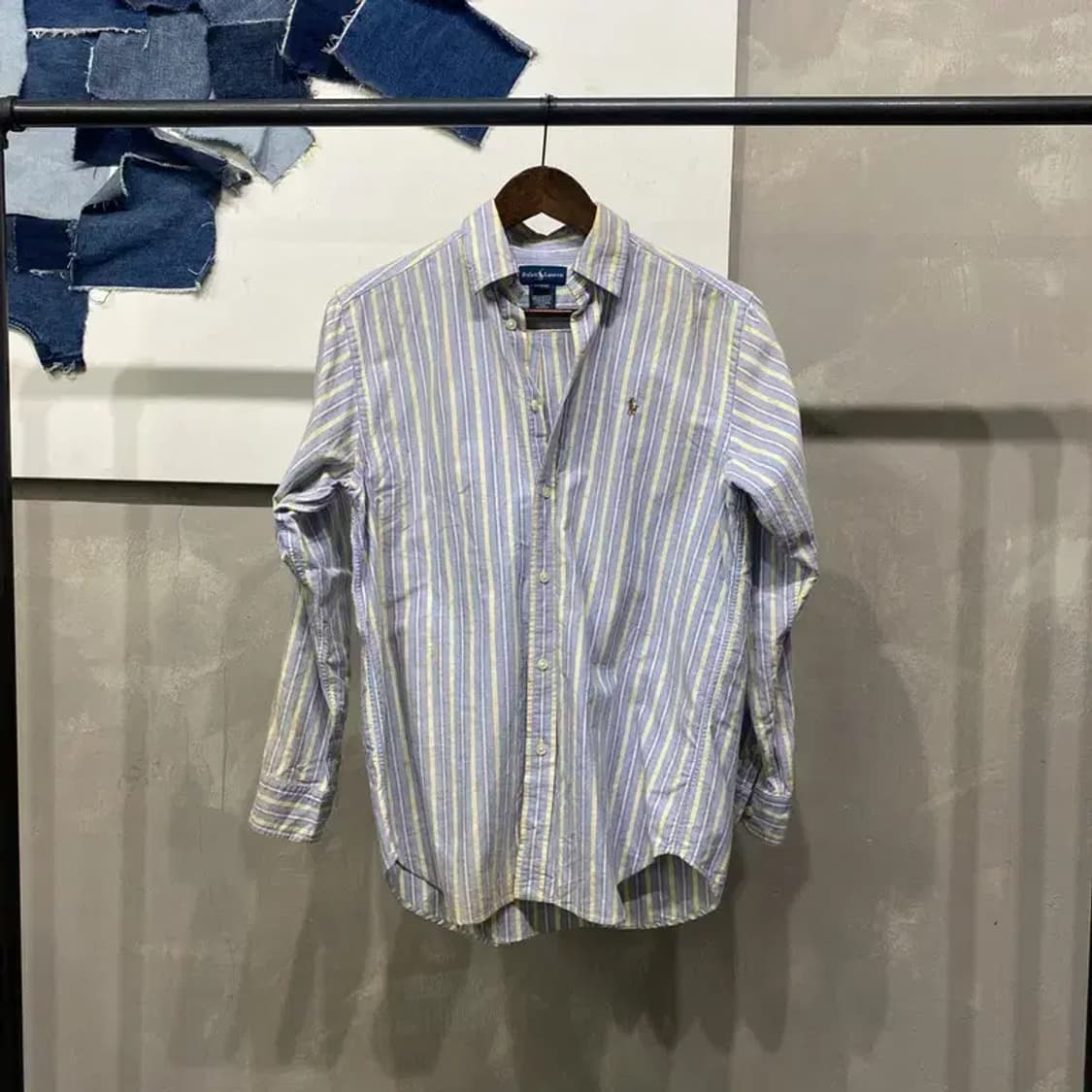 (100) 폴로 랄프로렌 캐주얼 멀티포니 스트라이프 셔츠 남방 상품이미지1