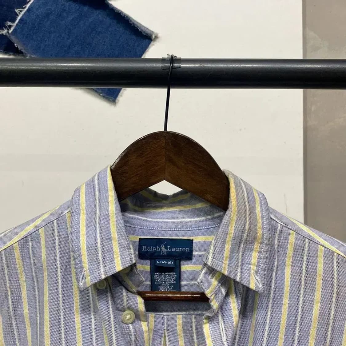 (100) 폴로 랄프로렌 캐주얼 멀티포니 스트라이프 셔츠 남방 상품이미지2