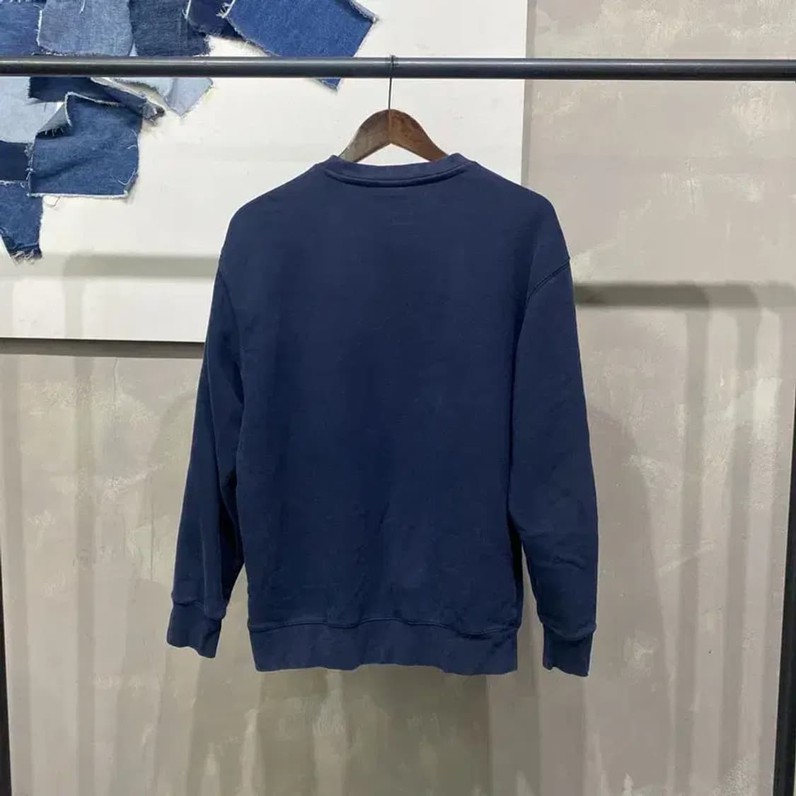 (105) 콜롬비아 등산 아웃도어 네이비 맨투맨 긴팔 티 상품이미지4